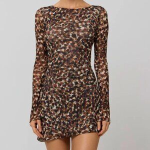 RESA 'Mia' mini dress in Terra